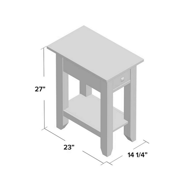 Craftsman Mission Cottage Oak End Table